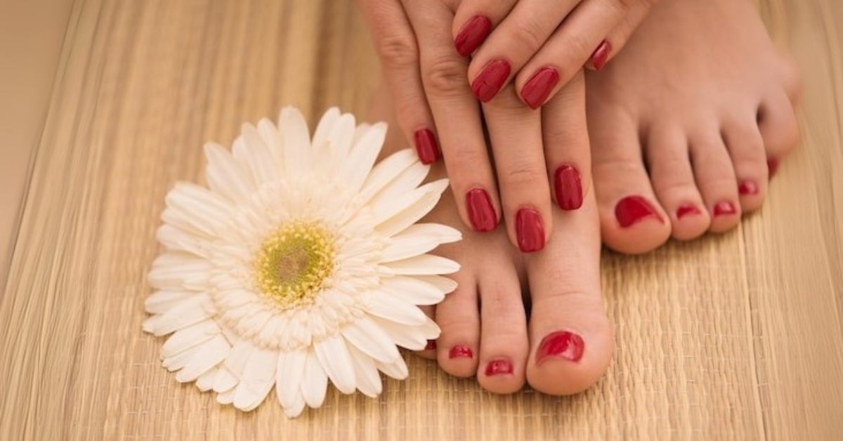 Professional manicure and pedicure in Peshawar at Derma Glow