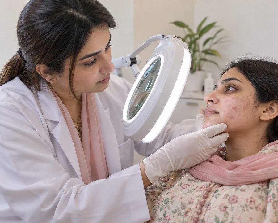 Acne treatment in Peshawar at Derma Glow
