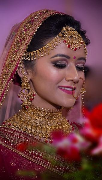 Brow and makeup work at Derma Glow Makeup Studio, Peshawar